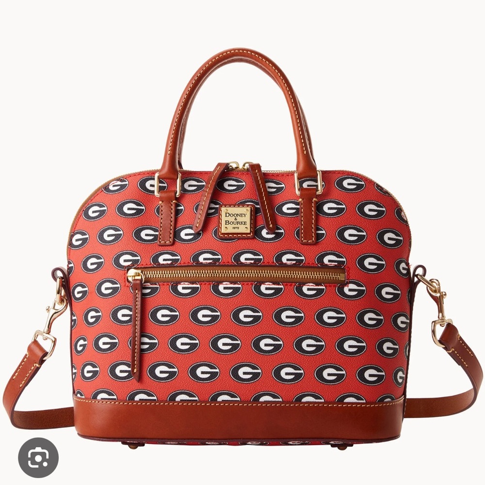 Dooney & Bourke UGA bulldawg dome purse